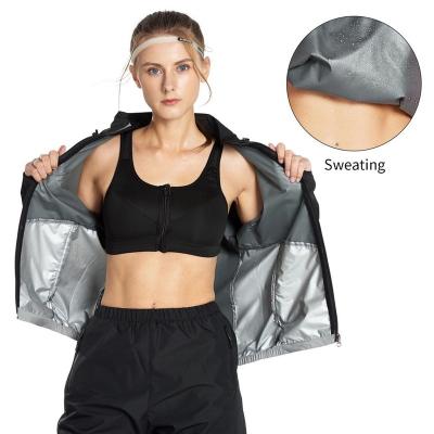 China Flygaga Women Neoprene Home Workout Sets Sauna Suit Manufacturer Weight Loss Gym Sweat Tank Top Customized for sale