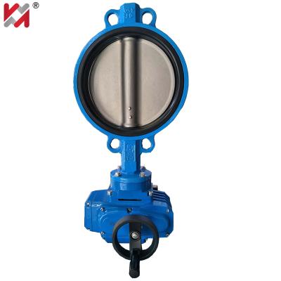 China Home Kitchen Ductile Iron Price 8 Inch Motorized Electric Butterfly Valve for sale