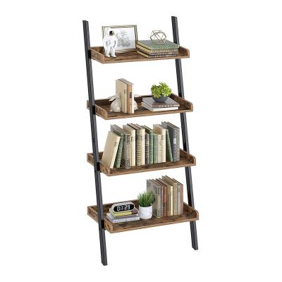 China (Scale Other) Cheap New Design Adjustable Furniture Cardboard 4 Tier Corner Shelf Display Bookcase for sale