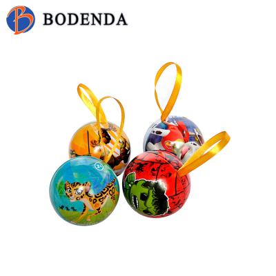 China 2/3 Piece Tin Can Metal Bulk Custom Christmas Ornaments for sale