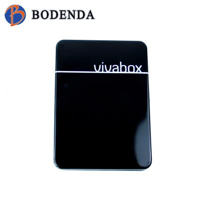 China CD Manufacturing Hot Sale D-Shape Metal Tin CD Case/DVD BOX for sale