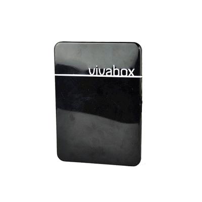 China Eco-friendly High Quality Black Bodenda CD Box Set DVD Packaging Customized Box for sale