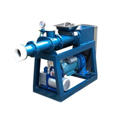 China Pottery Teaching Stainless Steel Pug Mill Squeeze Mud Machine for sale