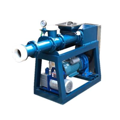 China Pottery Teaching Biaxial Ceramic Stainless Steel Clay Vacuum Extruder for sale