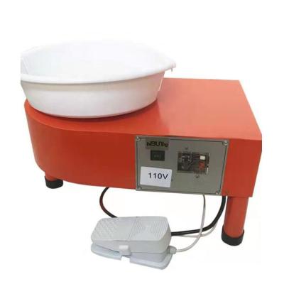 China Steel Plate Promotional DIY Training Equipment Electric Pottery Wheel for sale