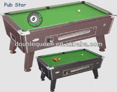 China MDF Best Quality Strong Structure Coin Operated Billiard Table for sale