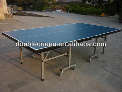 China 16/18/25 mm MDF With Painted Folding And Movable Indoor Ping Pong Table / Ping Pong Table for sale