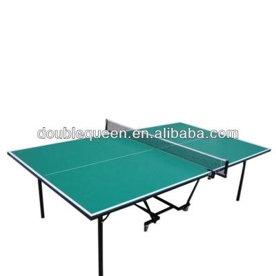 China 16/18/25 mm MDF with painted legs ping pong folding table high quality but cheap supply table for sale