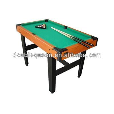 China MDF Laminate Table 4ft And Funny 5ft MDF And PVC Small Plastic Snooker Table for sale