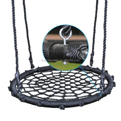 China Outdoor Furniture Round Garden Swing Metal Swing For Kids Swing Babies Net Umpire Chairs for sale