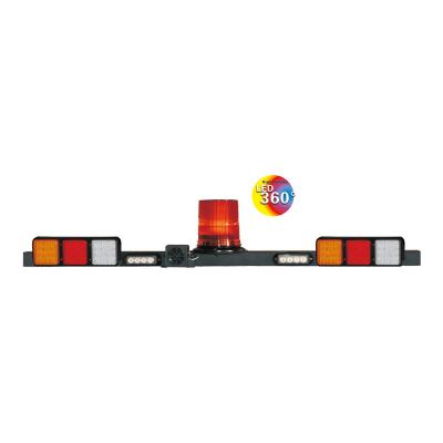 China Outdoor Mine Emergency LED Truck Mining Beacon Lightbar EMC Combination Amber Warning Light for sale