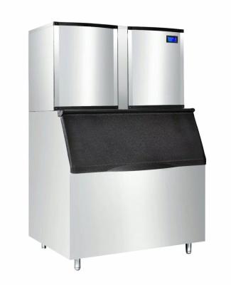 China 1500kg/24hr Large Capacity Commercial Cube Ice Maker Machine for sale