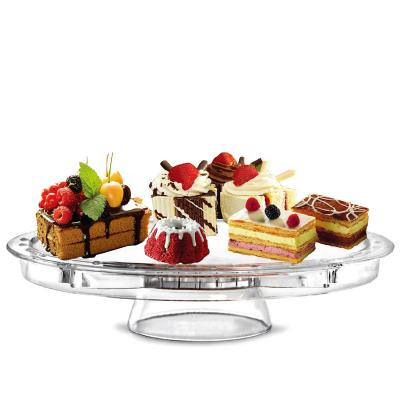 China Cake Stand Food Serving Custom Cake Display Racks Acrylic Dome Cake Stands for sale