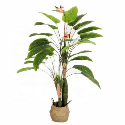 China Zhejiang artificial flowers plant decorative skybird plant decoration for home for sale