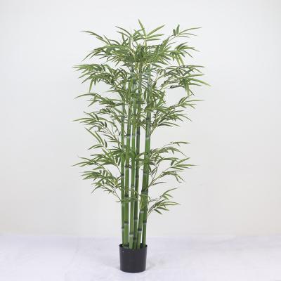 China Wholesale Hot Selling Simulation Highly Minimalist In Stock Artificial Bamboo For Garden Decor for sale