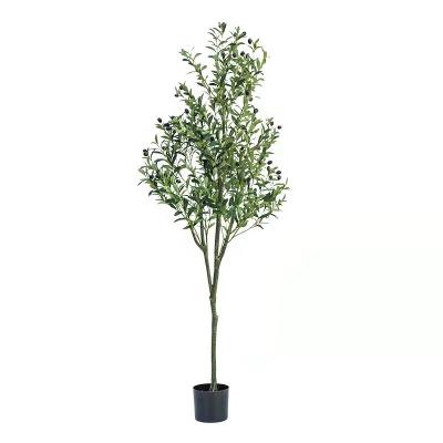 China Factory Supply Transitional Affordable Mini Artificial Olive Tree Home Decoration for sale