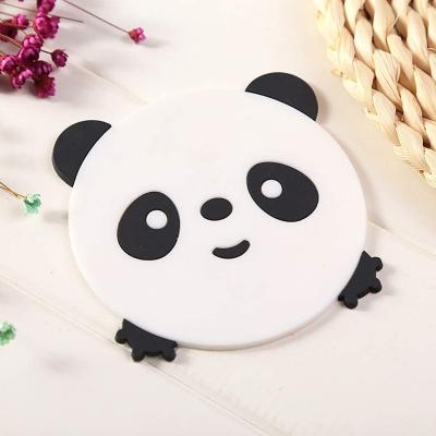 China CM-003 schattig dier gepassioneerd ronde mok matten koffie mok bar coasters Te koop