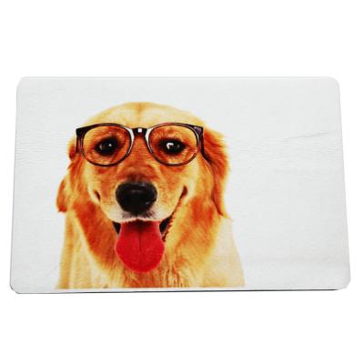 Chine BFM-001 Tapis de sol en caoutchouc antidérapant pour chien dessin animé sur mesure à vendre