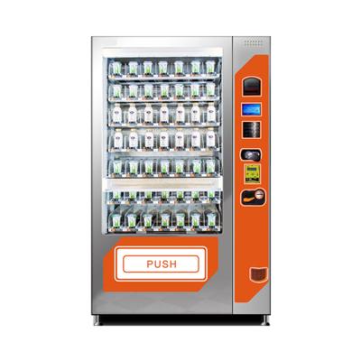 China Metro Station Automatic Beer Wine Vending Machine With Lift And Glass Bottled Drinks Vending Machine With Lift for sale