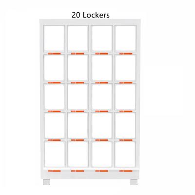 China Metro Station Customized Locker Vending Machine Unrefrigerated Vending Machine With 20 Lockers for sale