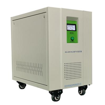 China Sundick Air Cooling 40kVA 50/60Hz Current Natural Three Phase Transformer Auto-transformer for sale