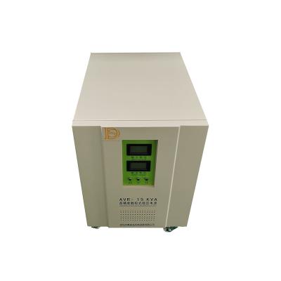 China Voltage Stabilizer Three Phase AVR Stabilizer 3 Phase 15kVA 50/60Hz 380VAC 400VAC Automatic Voltage Regulator Stabilizer for sale