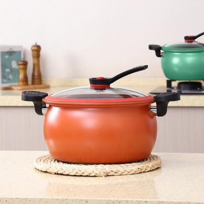 China High Quality Sustainable Cast Iron Chicken Large Capacity Slow Cooker Stick Pot Universal Non Micro Pressure Cooker for sale