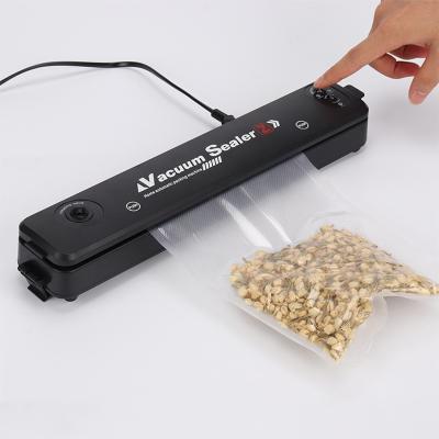 China Household Portable Home Kitchen Vacuum Sealer Plastic Bag Packing Machine Electric Automatic Vacuum Food Sealers for sale