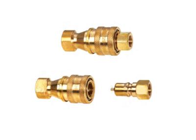 중국 Yellow Brass Quick Coupler For Water Pipe System 판매용