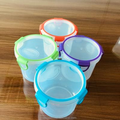 China Leakage Eco-Friendly Queer Freshness Preservation Feature Microwavable Round Food Container for sale