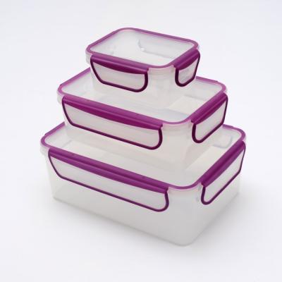 China Airtight Freshness Preservation Food Storage Container Set for sale