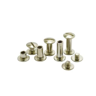 Chine Factory Book Longevity Brass Binding Screw Male Female Screw , Brass Rivet Screw à vendre