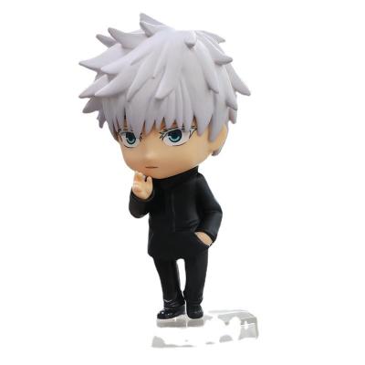 China Handmade Cartoon Toy Anime Jujutsu Kaisen Ornaments Anime Figure Doll Doxed Anime Model Toys for sale