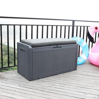 China Modern Stocked 380L/100gal Outdoor Garden Storage Box for sale