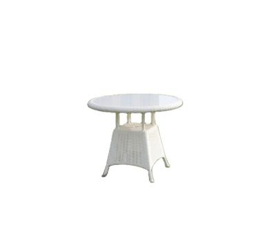 China Modern Outdoor Modern Pure White Garden Dome Glass Tables for sale