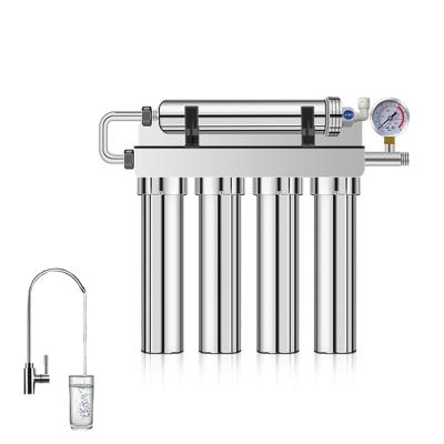 China Commercial Ultrafiltration Machine Home Drinking Water Filter 5 Stage Tap Water Purifier Filter Water Purifier UF 304 for sale