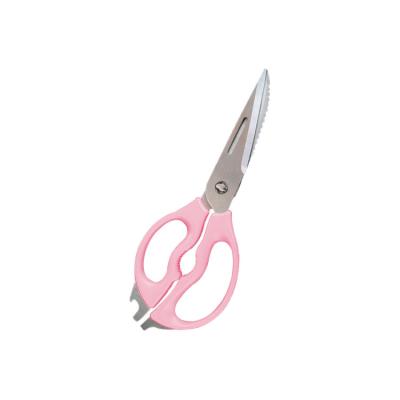 China Multifunctional Powder Stainless Steel Kitchen Scissors Knife Rose Scissors J0298 for sale