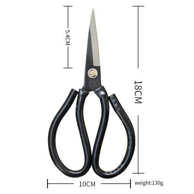 China Small plastic paper scissors small J0218 of civilian multi-purpose scissors of no. 3 for sale