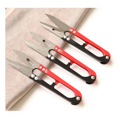 China Shear Juzhengsheng Chat Large White Blade Working Cutting Hand Scissors Tailor Micro Scissors for sale