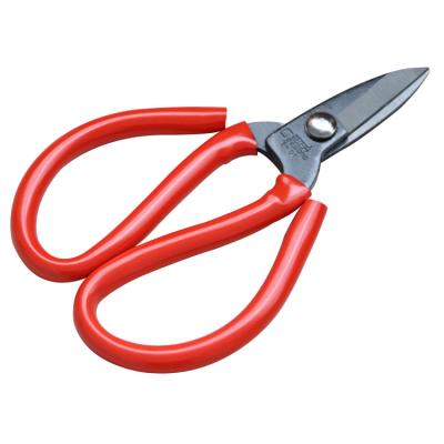 China Ju Zheng Sheng Iron Scissors Red Industry leather trim scissors J0287 for sale