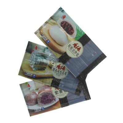 China Custom Wholesale Barrier Food Frozen Packaging Bag Seafood Packaging Bag Frozen Gusset Pouch With Tray for sale