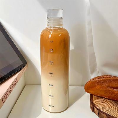 China Beverage Wholesale 750ml 700ml 500ml 250ml Beverage Wholesale 750ml 700ml 500ml 250ml Transparent Glass Wine Bottle Beverage Container Juice Olive Oil for sale