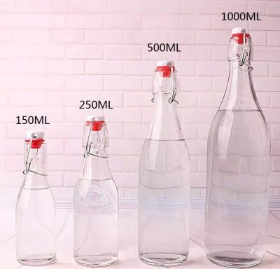 China Beverage 500ml 750ml 1L Olive Oil Glass Bottle 1L Empty White Wine Bottle for sale