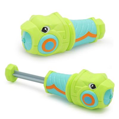 China Suction Water Gun Cartoon Pull Water Gun For Kids Water Toy Gun Summer Cute Mini Outdoor Play Toy Gun for sale