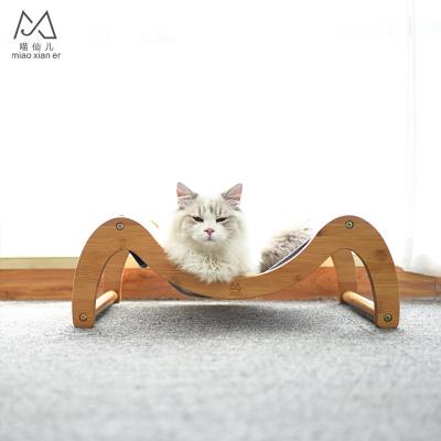 China Hot Selling Viable Pet Furniture Durable Solid Wood Pet Bed Manufacturer Solid Wood Supply For Pets for sale