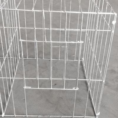 China Corrosion Resistance Wire Mesh Basket Skillful Manufacture Stainless Steel Wire Pet Cat Cage Outdoor Metal Dog Cage Use For Farm for sale