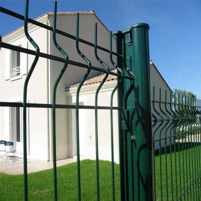 China Easily Assembled Hot Dip Galvanized Welded 3D Wire Mesh Fence Panels Temporary Fence for sale