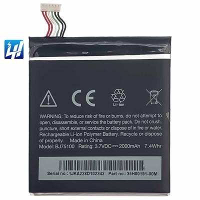 China BJ75100 X720D Mobile Phone Factory Outlet Mobile Phone Battery For HTC One XC for sale