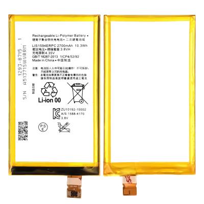 China Mini E5823 E5803 Mobile Phone LIS1594ERPC Z5 Mobile Phone Battery For Sony Xperia Z5 Compact for sale