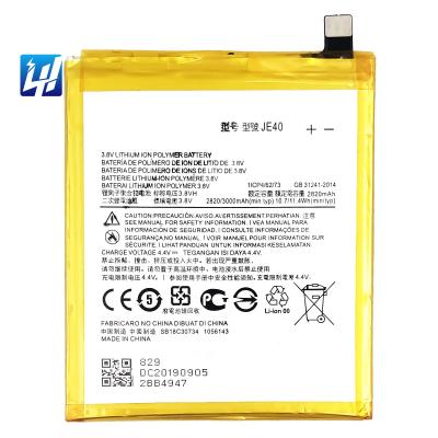 China Mobile Phone JE40 G7 Play Moto A P30 Toys Rechargeable Li-polymer Battery For motorola Moto G7 for sale